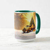 Weihnachtsbaum Weihnachtsfeiertage Tasse (VorderseiteRechts)