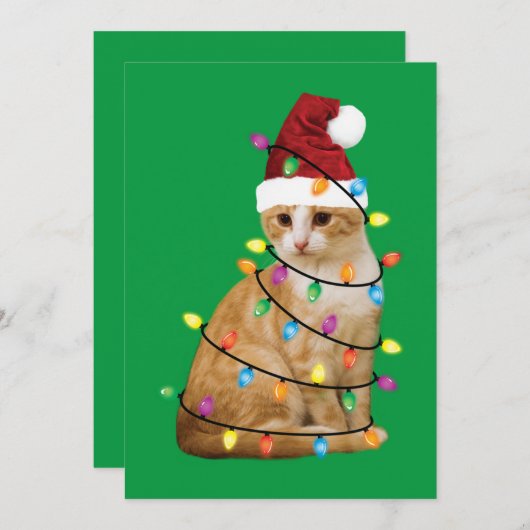 Weihnachtsbaum Weihnachtsfest Weihnachten Weihnach Einladung (Vorne/Hinten)