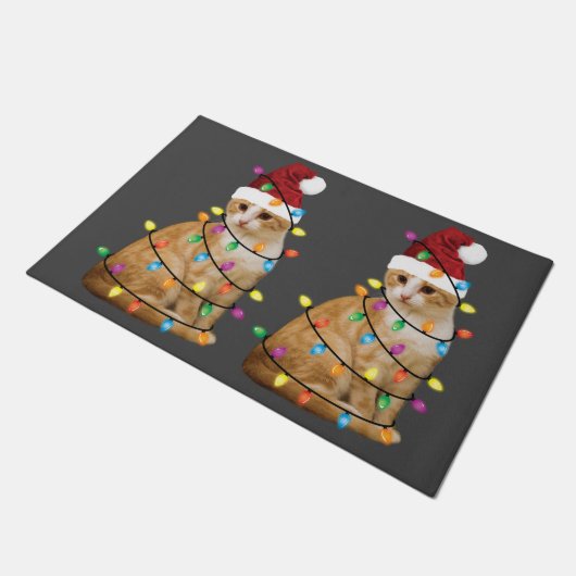 Weihnachtsbaum Weihnachtsfest Weihnachten Weihnach Fußmatte (Schrägansicht)