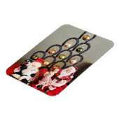 Weihnachtsbaum Weihnachtsfotografie Magnet (Linke Seite)