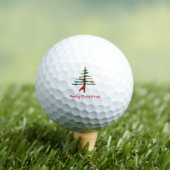 Weihnachtsbaum - Weihnachtsgeschenk Golfball (Insitu T-Shirt)