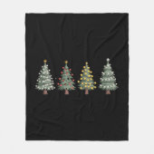Weihnachtsbaum Weihnachtsgeschenk Winter Fleecedecke (Vorderseite)