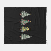 Weihnachtsbaum Weihnachtsgeschenk Winter Fleecedecke (Vorderseite (Horizontal))