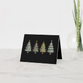 Weihnachtsbaum Weihnachtsgeschenk Winter Karte (Vorderseite)