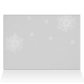 Weihnachtsbaum Weihnachtskarte (Innenansicht Horizontal (Oben))