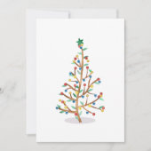 Weihnachtsbaum Weihnachtskarte Feiertagskarte (Vorderseite)