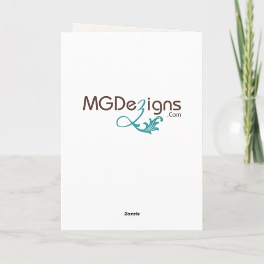 Weihnachtsbaum Weihnachtskarte Feiertagskarte (Rückseite)