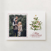 Weihnachtsbaum Weihnachtskarte Feiertagskarte