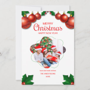 Weihnachtsbaum Weihnachtskarte in Aquarellen Einladung