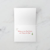 Weihnachtsbaum Weihnachtskarte - Weihnachten (Innenseite)