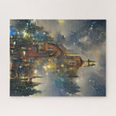 Weihnachtsbaum, Weihnachtskirche Jigsaw Puzzle (Horizontal)