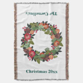 Weihnachtsbaum, Weihnachtskranz Decke (Vorderseite Vertikal)