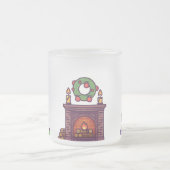 Weihnachtsbaum Weihnachtsmann Weihnachtsmann Mattglastasse (Mittel)