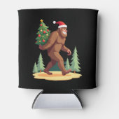 Weihnachtsbaum-Weihnachtsmannmütze Dosenkühler (Vorderseite)