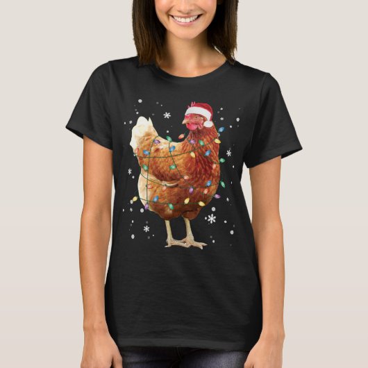 Weihnachtsbaum Weihnachtsmannmütze Weihnachten Wei T-Shirt (Vorderseite)