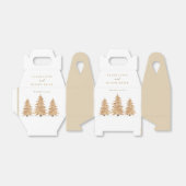 Weihnachtsbaum Weihnachtsschachtel Gold Weihnachte Geschenkschachtel (Ungefaltet)