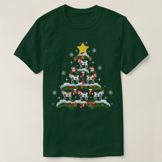 Weihnachtsbaum Weihnachtsweihe - Schneeflocken Nie T-Shirt (Design vorne)