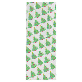 Weihnachtsbaum Weinbeutel Geschenktüte Für Weinflaschen