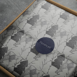 Weihnachtsbaum Weißschnee Silbergrauer Glitzer Hol Geschenkpapier