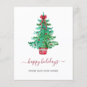 Weihnachtsbaum Weve Moved Holiday Cards (Vorderseite)