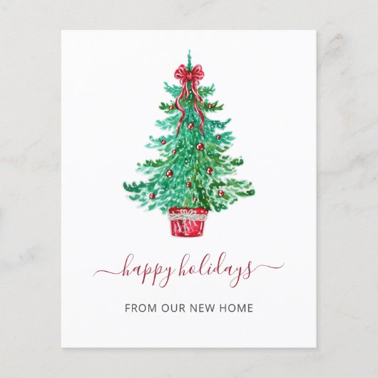 Weihnachtsbaum Weve Moved Holiday Cards (Vorderseite)