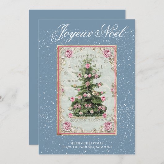 Weihnachtsbaum Winter (Vorne/Hinten)