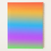 Weihnachtsbaum Winterkunst niedlich Planer (Rückseite)