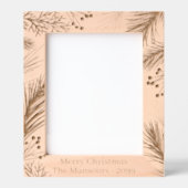 Weihnachtsbaum Wooden Geätzte Rahmen (Vorderseite)