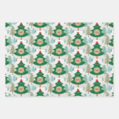 Weihnachtsbaum Woodland Foto Geschenkpapier Set (Vorderseite 2)