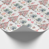 Weihnachtsbaum Wrapping Pape Geschenkpapier (Ecke)