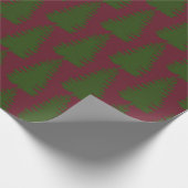 Weihnachtsbaum-Wrapping Paper Geschenkpapier (Ecke)
