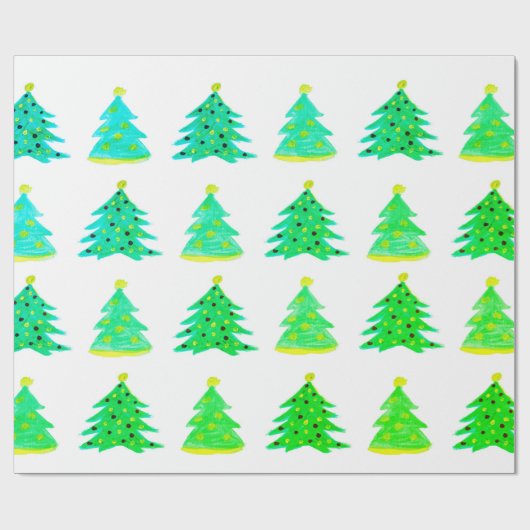 Weihnachtsbaum-Wrapping Paper Geschenkpapier (Flach)