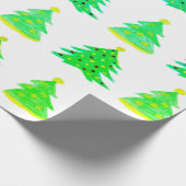 Weihnachtsbaum-Wrapping Paper Geschenkpapier (Ecke)
