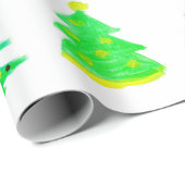 Weihnachtsbaum-Wrapping Paper Geschenkpapier (Rolleneckpunkt)