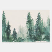 Weihnachtsbaum-Wrapping Paper vom Weihnachtsmann Geschenkpapier Set (Vorderseite 2)