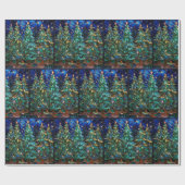 Weihnachtsbaum-Wrapping-Papier aus verkleidetem Gl Geschenkpapier (Flach)