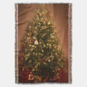 Weihnachtsbaum-Wurfs-Decke Decke (Vorderseite Vertikal)