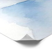 Weihnachtsbaum Xmas Dorf Schnee Pic Poster (Ecke)