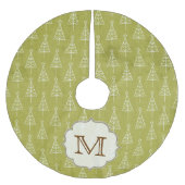 Weihnachtsbaum XMAS Monogram Urbaum-Rock Polyester Weihnachtsbaumdecke (Vorderseite)