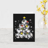 Weihnachtsbaum Xmas Player Boys Girls Men W Karte (Gelbe Blume)