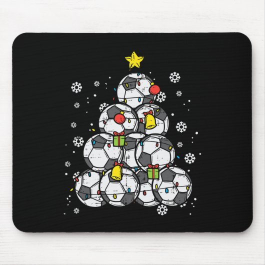 Weihnachtsbaum Xmas Player Boys Girls Men W Mousepad (Vorne)