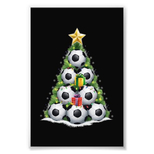 Weihnachtsbaum Xmas Spielerjungen Fotodruck (Vorne)