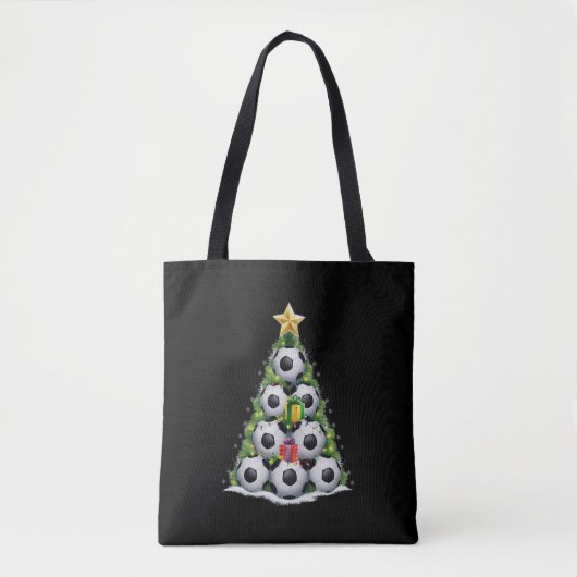 Weihnachtsbaum Xmas Spielerjungen Tasche (Vorderseite)