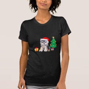 Weihnachtsbaum, Yorkshire-Welpe & Geschenke T-Shirt