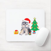Weihnachtsbaum, Yorkshire Welpenhund & Geschenke Mousepad (Mit Mouse)