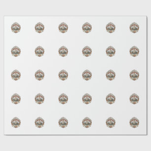 Weihnachtsbaum Zerstörer Katze Weihnachtsbaum Zers Geschenkpapier