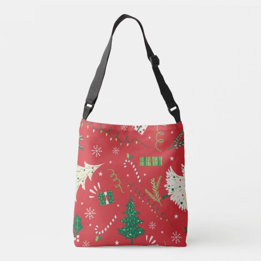 Weihnachtsbaum: Ziergestaltung. Tragetaschen Mit Langen Trägern (Rückseite)