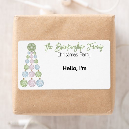 Weihnachtsbaum-Zierturm - Name des Papiers (Insitu)