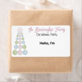 Weihnachtsbaum-Zierturm - Name des Papiers (Insitu)