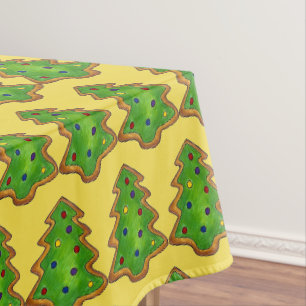 Weihnachtsbaum Zucker Keks Backen Weihnachten Weih Tischdecke
